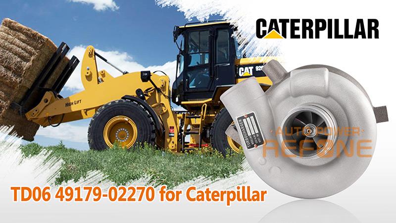 Caterpillar TD06 turbocharger