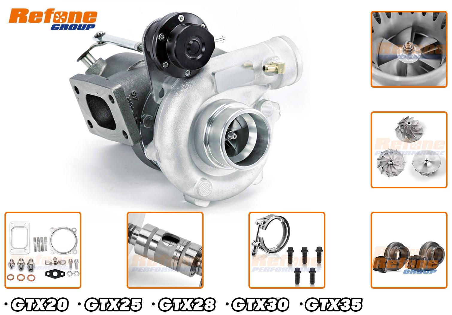 Refone New performance Turbocharger-Dual Ceramic Ball Bearing