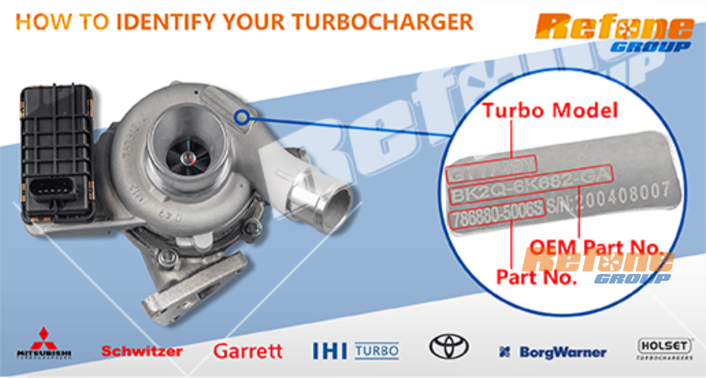 ow can I identify my turbocharger?