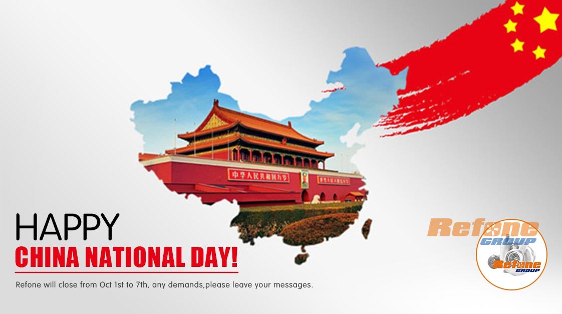 Refone Turbo National day Holiday Notice