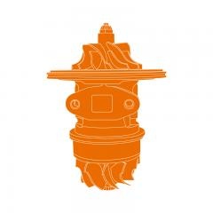 Turbo core for Mercedes Benz