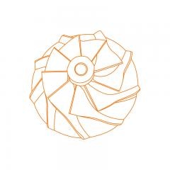 Turbo Compressor Wheels for Renault