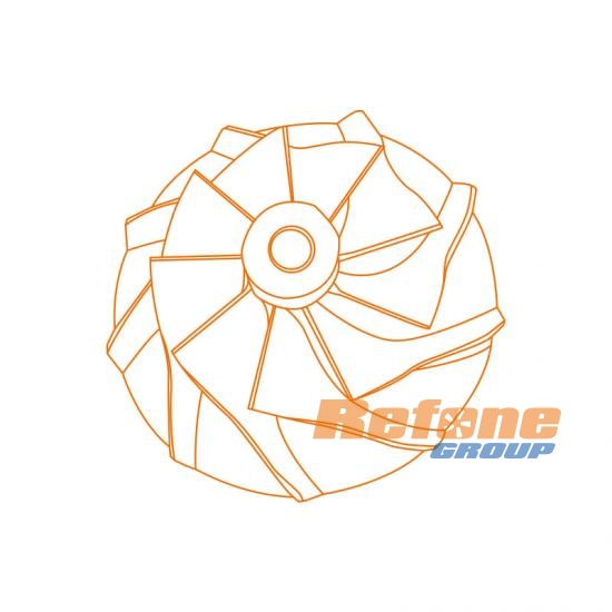 Turbocharger Compressor Wheels for  Isuzu