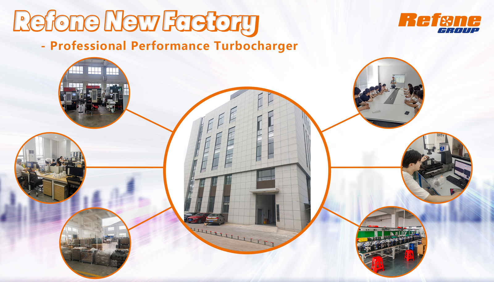 Refone New Factory - Professional Performance Turbocharger 