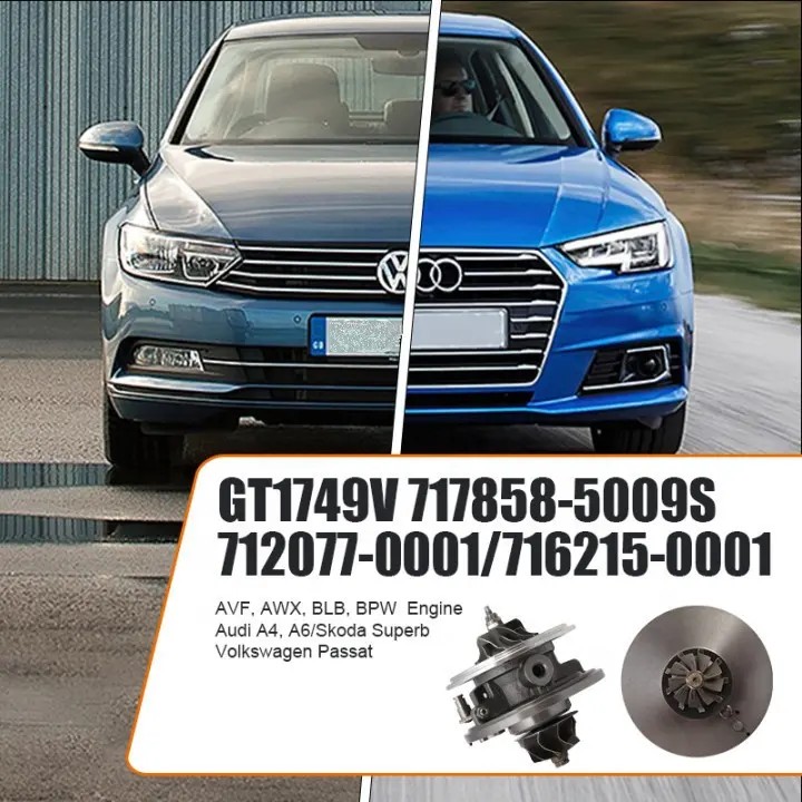 Turbine machine for Volkswagen Passat and Audi