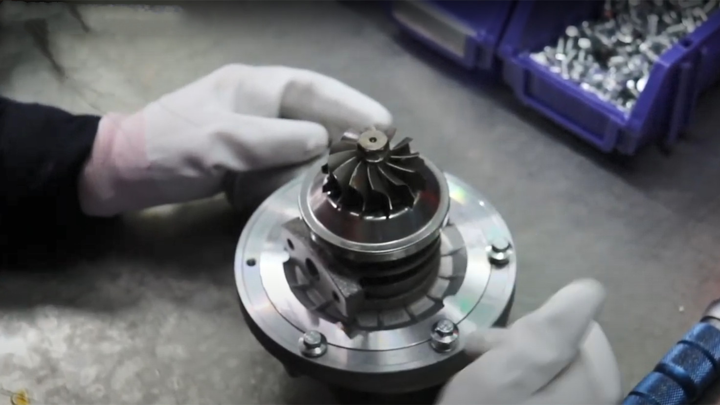 Refone turbocharger assembly