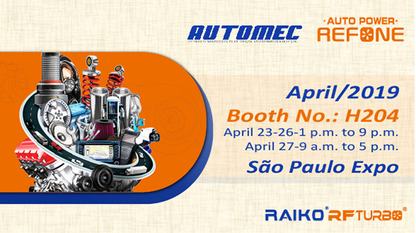 AUTOMEC 2019 show in Sao Paulo